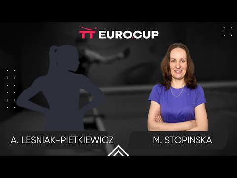 12:05 Alicja Lesniak-Pietkiewicz  -   Marta Stopinska 17.08.2025 | TT Euro.Cup Women Poland Master.