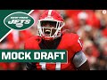 Jets FULL 1st Round Mock Draft [Evan Neal, Nakobe Dean, & MORE] | CBS Sports HQ