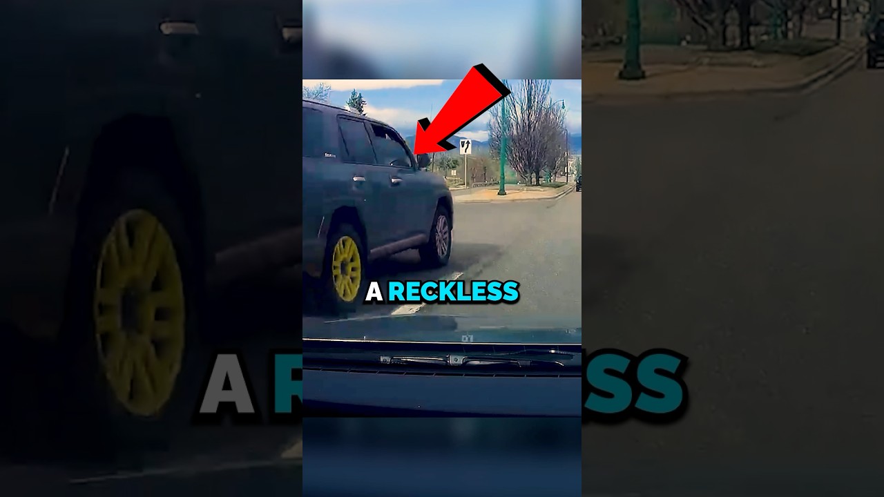 Reckless Driver Gets Poetic Instant Karma! 😨