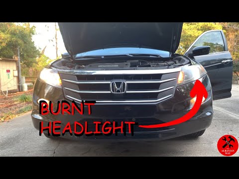 How to Exchange Headlight bulbs on Honda Accord