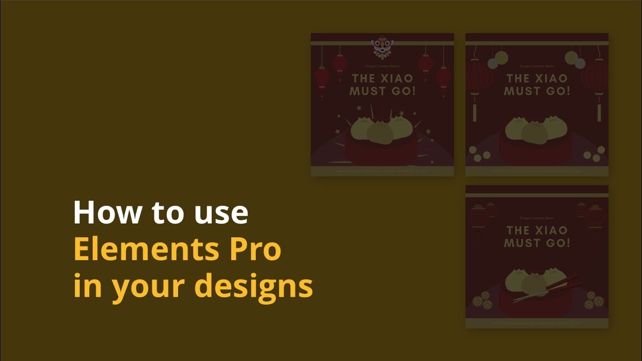 How to use Elements Pro