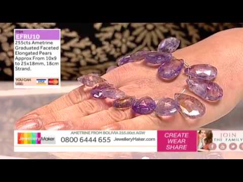 Learn How To Do Ribbon Weaving JewelleryMaker LIVE (AM) 08/05/2015