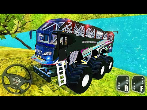 Monster Bus Truck - Bus Simulator Indonesia - Best Android GamePlay #27