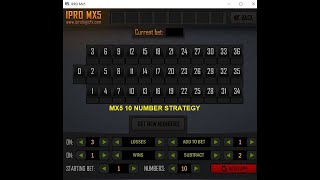 MX5 10 NUMBER SET UP $100+5 MIN-roulette system-roulette strategy to win big playing on;ine roulette