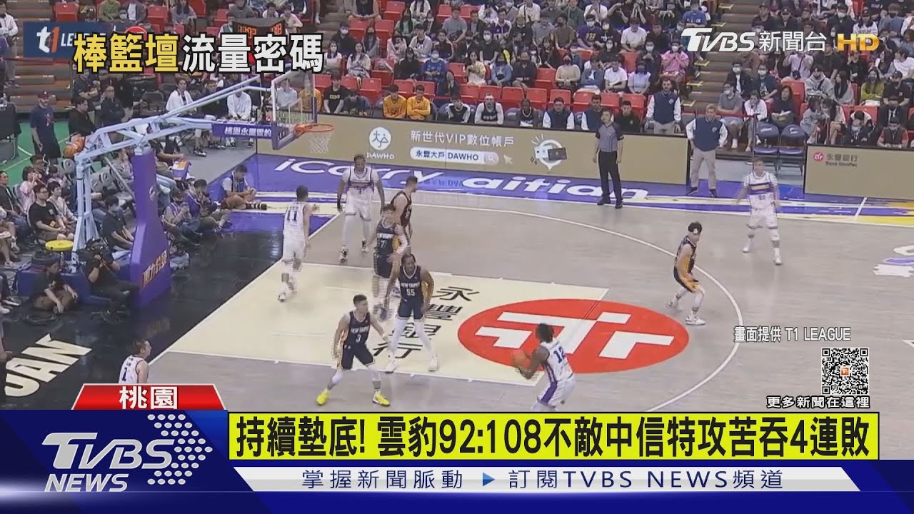 持續墊底! 雲豹92:108不敵中信特攻苦吞4連敗