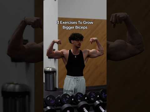 3 Exercises To Grow Bigger Biceps 🦾