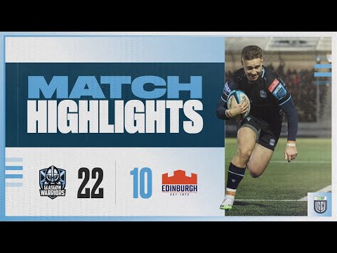 Highlights | BKT URC | Glasgow Warriors v Edinburgh | Friday 22 December 2023