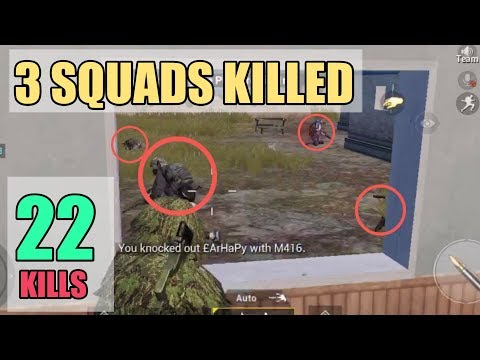 Squad Elimination | SOLO SQUAD | 22 KILLS | PUBG Mobile