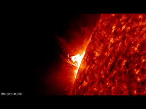 Flare of class C5.1 - 20/2/22