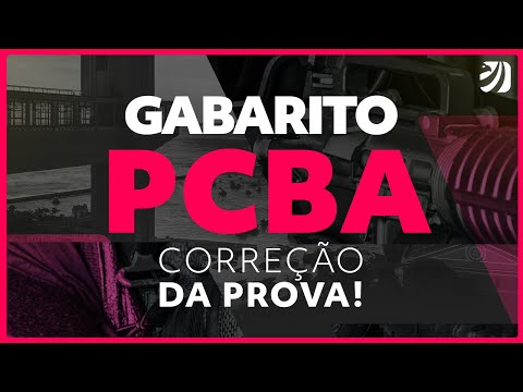 Gabarito PCBA: correção da prova [Extraoficial]