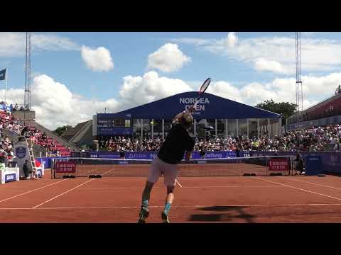 Dragos Madaras - Luca Van Assche, Nordea Open 2023 - Courtview 4K