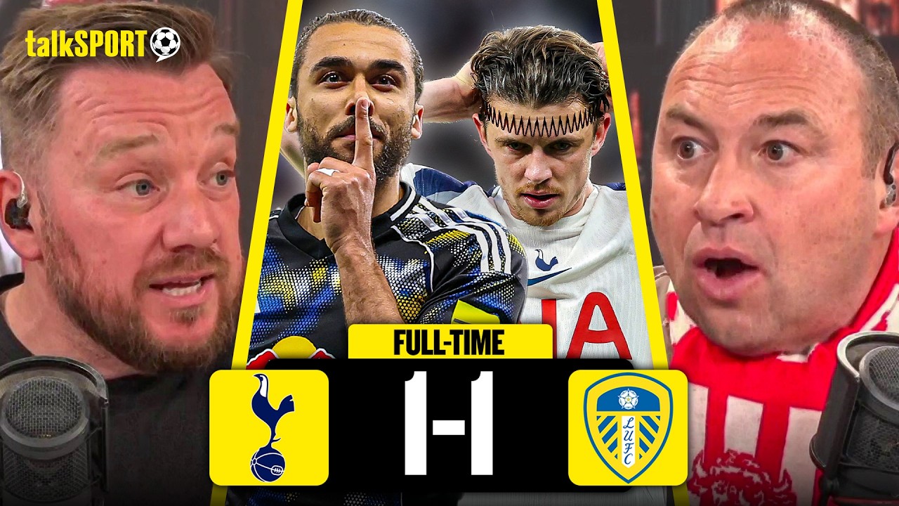 "WE FELL APART!" Jamie O'Hara SLAMS Spurs Performance after DRAWING to Leeds!