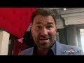 EDDIE HEARN ON FURY VS. WALLIN "ARUM PROVIDING FIGHTS NO ONE WANTS TO WATCH"
