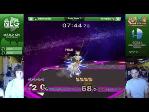 MADD City Greensboro Pool 4 WS - Beeftip420 (Falco) vs SmashDaddy (Fox)