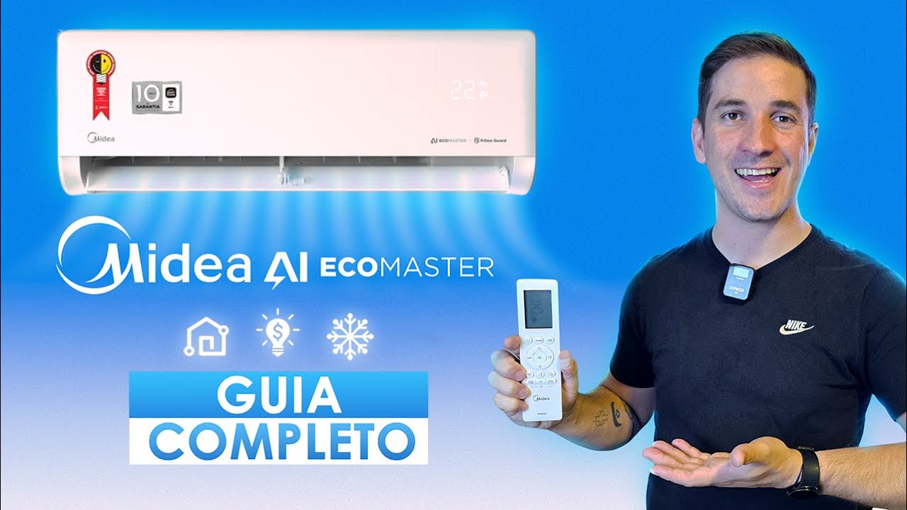Miniatura da avaliação em vídeo de Ar Condicionado Split Inverter Midea Ecomaster 9.000 BTUs Frio 42EZVCA09M5