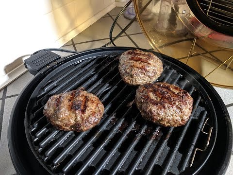 Fresh Burger Recipe, NuWave Primo Grill Oven