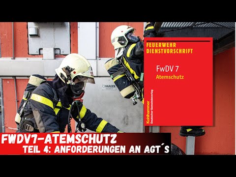 FwDV7-Respiratory Protection: PART 4 ​​- Requirements for respiratory protection wearers | Chapte...