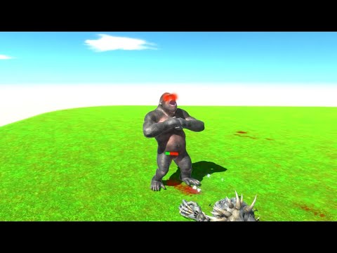 NEW !! GORO THE GIANT REMASTERED vs ALL BIG UNIT !! -Animal Revolt Battle Simulator