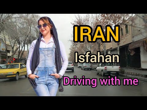 Driving on Isfahan Street.#iran #isfahan