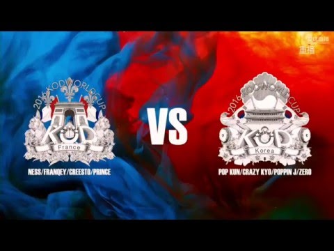 France vs Korea - Popping Final - KOD Street Dance World Cup 2016