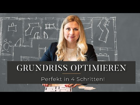 Grundriss Optimieren - Planen, Zeichen, Einrichten & Möblierung [4 Schritte zum perfekten Grundriss]