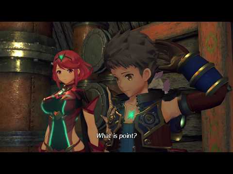 Xenoblade Chronicles 2 Cutscene 021 - Tora's Cozy Home - JAPANESE