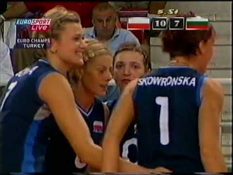 📼 Siatkówka kobiet | Mistrzostwa Europy CEV 2003 | Polska vs Bułgaria