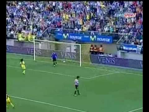 Gol de Marcos Senna al Ahtletic Club de Bilbao (Gran gol) Resultat final: 3-1