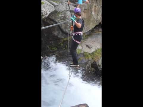 Klettersteig Stuibenfall im Ötztal