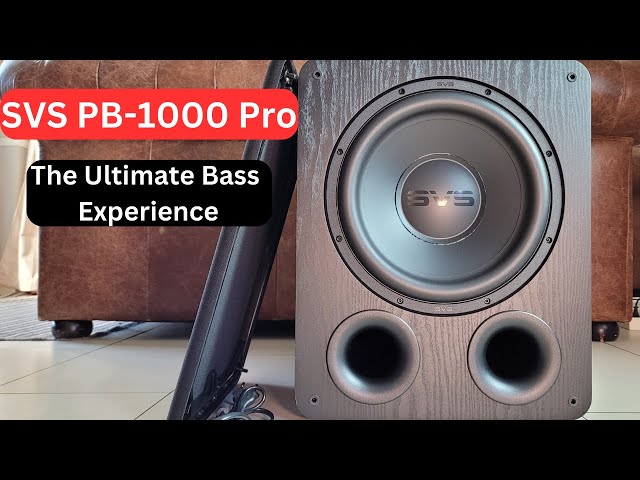SVS PB 1000 PRO SUBWOOFER BLACK in Speakers in Markham / York Region