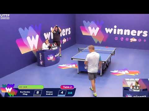 WINners CUP table 2  27.08 Kurilenko Oleg - Kireev Andrei    13:30