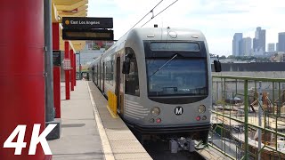 ⁴ᴷ⁶⁰ Los Angeles Metro: L (Gold) Line: APU/Citrus College - Chinatown