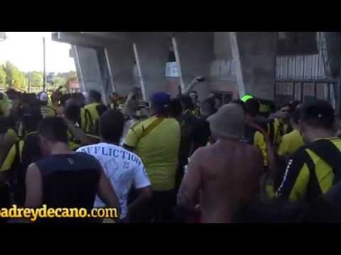 "Previa de la Hinchada de Peñarol en Rivera" Barra: Barra Amsterdam &bull; Club: Peñarol