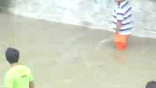 preview picture of video 'Inundacion en Mante en la Col. Yurem'