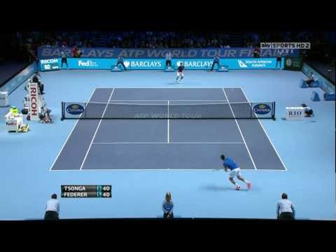 ATP World Tour Finals 2011 Finale - Roger Federer vs Jo-Wilfried Tsonga