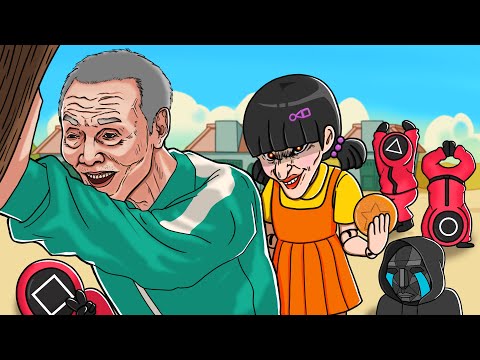 SQUID GAME but ALL 456 PEOPLE SURVIVE - SQUID GAME ANIMATION | GH'S ANIMATION