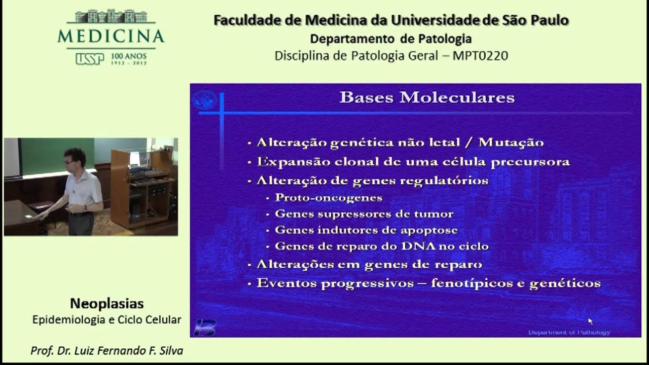 Neoplasias   Epidemiologia e Ciclo Celular