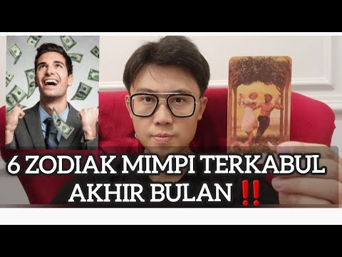 6 ZODIAK MIMPI TERKABUL AKHIR BULAN ‼️SENANG BAHAGIA BANGET !! 