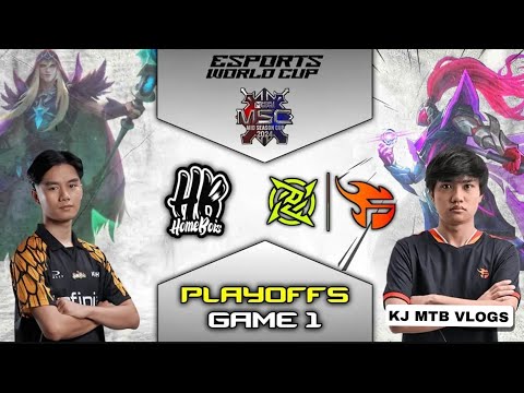 HOMEBOIS vs NIP FLASH GAME 1 | MSC 2024 PLAYOFFS