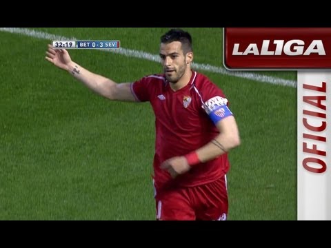 Gol de Negredo (0-3) en el Real Betis - Sevilla FC - HD