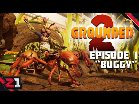 SHRUNK Again To Save BURG.L ?! Hatching Our First Ant BUGGY ! Grounded 2