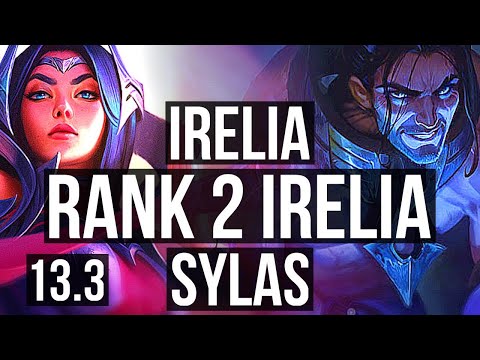 IRELIA vs SYLAS (MID) | Rank 2 Irelia, 6 solo kills, Rank 27 | TR Challenger | 13.3