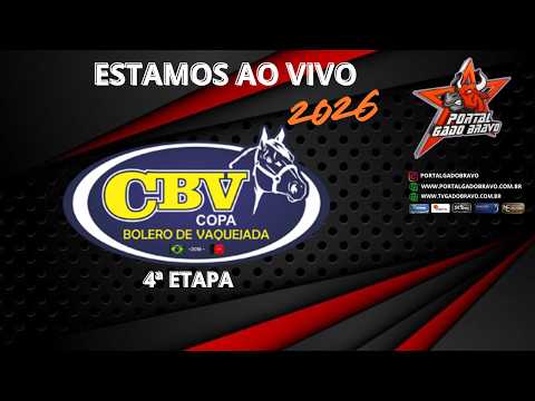 VAQUEJADA  AO VIVO  | 4ª ETAPA COPA BOLERO DE VAQUEJADA   2026