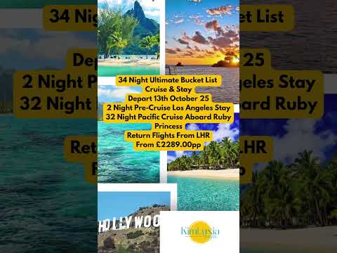 Thumbnail for KimLuxia Travels Best Travel Deals This Week Ep 11 #travel #cruise #holiday #shorts #dotw #fyp