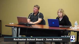 Rochester School Board Meeting
