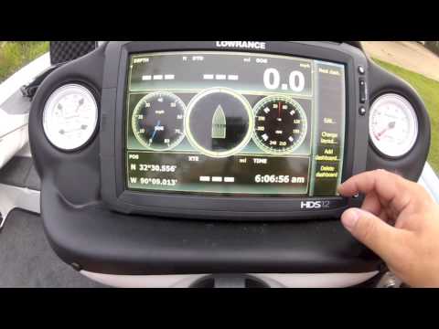 Display your engine data on Lowrance HDS Touch