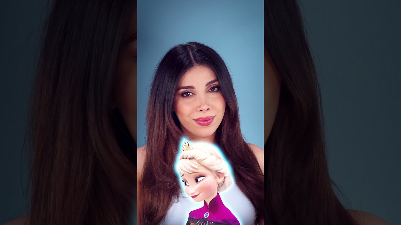 Disney Hairstyle - Frozen 2 Elsa Coronation hair tutorial (easy bun)