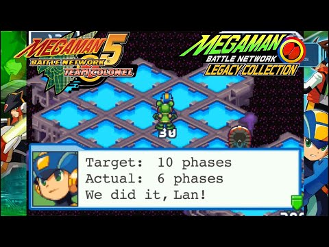 Mega Man Battle Network 5 Team Colonel Legacy Collection Liberation Mission 6 First Playthrough