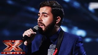 Andrea Faustini sings Sia&#39;s Chandelier | Live Week 8 | The X Factor UK 2014