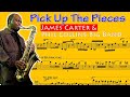 James Carter - Pick Up the Pieces solo transcription (Phil Collins Big Band 1998 Montreux)